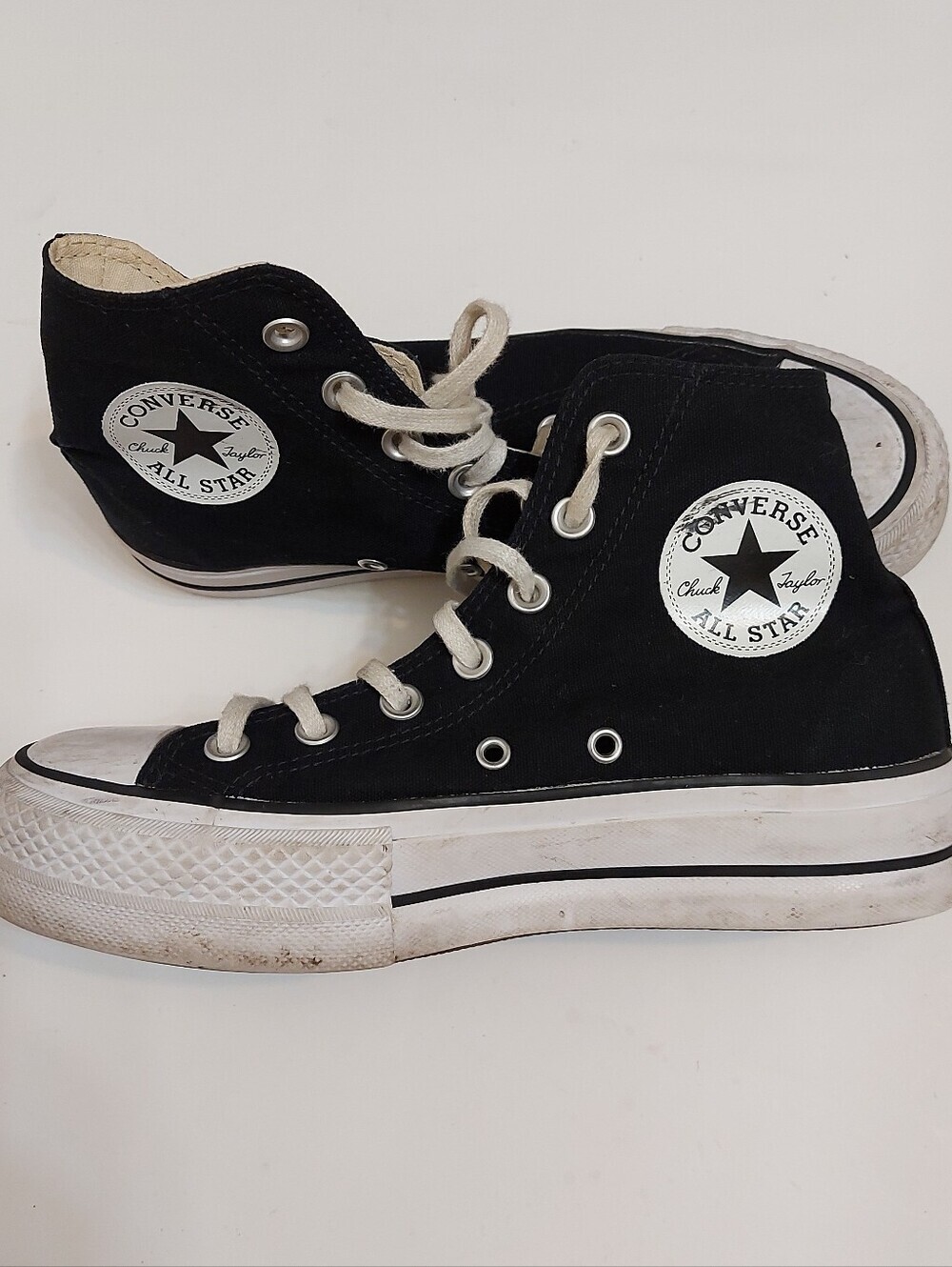 Converse Black High Top Chuck Taylor All Star Sneakers